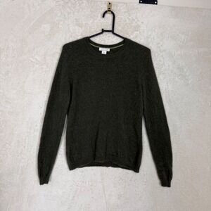Tweeds Olive Green Crewneck Sweater